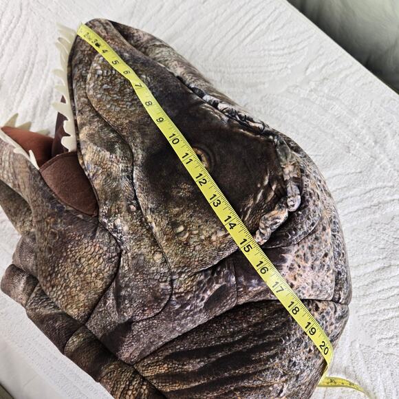 Jurassic World EUC Dinosaur Oversized Halloween costume T-Rex set mask Unisex - Picture 15 of 17